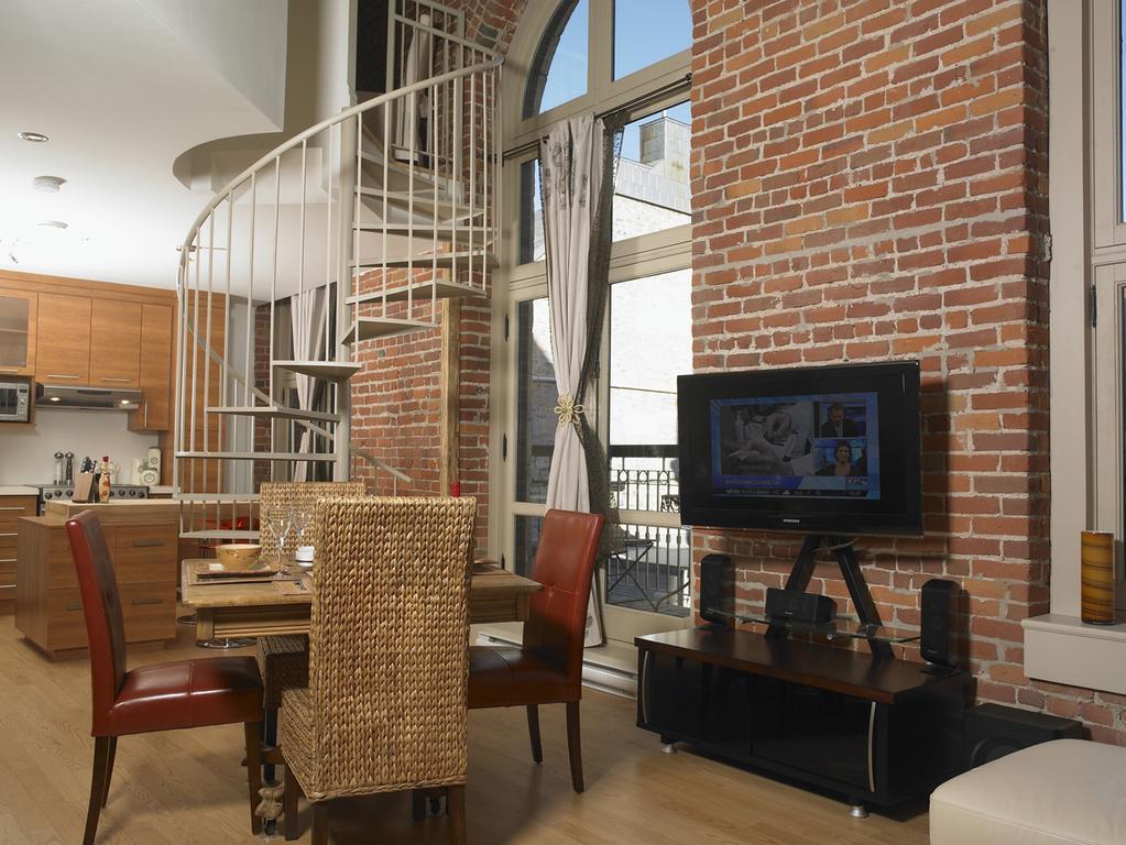 Les Immeubles Charlevoix - Le 1153 Apartment Квебек Стая снимка